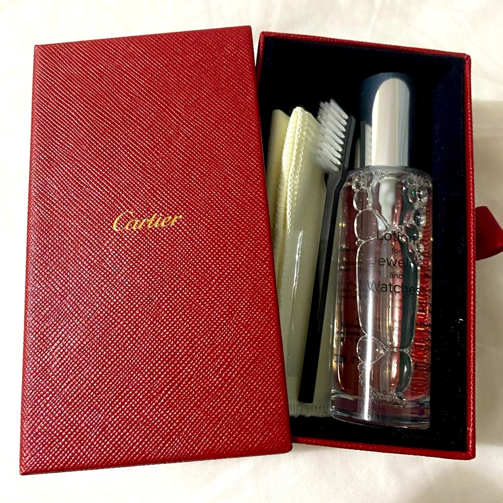 NIB Cartier cleaning kit